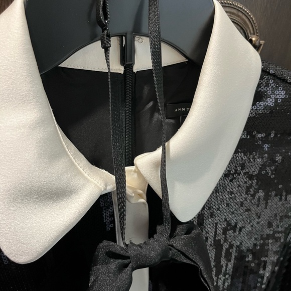 Ann Taylor Sequence Tuxedo Dress - Picture 5 of 9